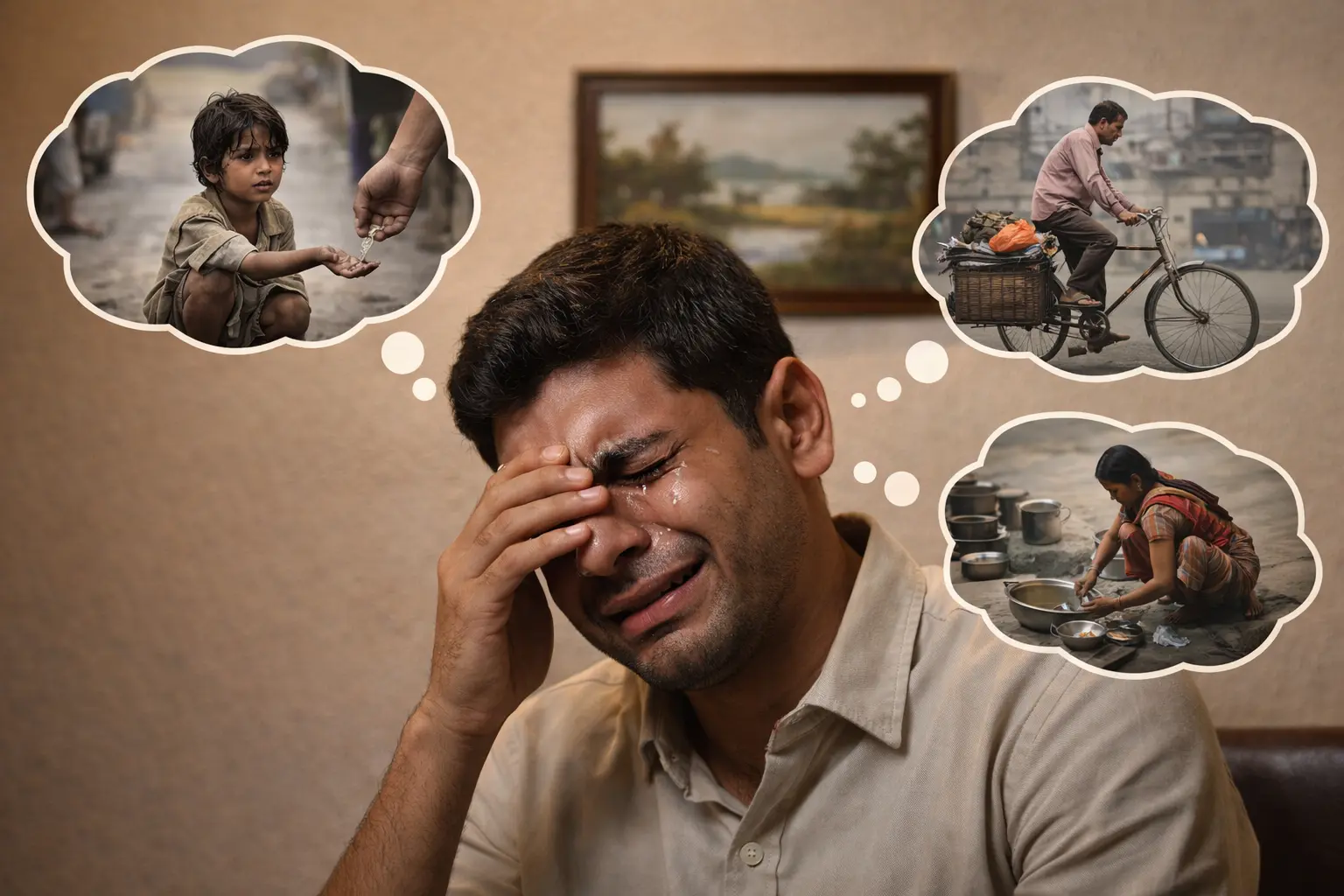 संघर्ष — अभाव और स्मृतियों का मनोविज्ञान